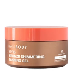 Shimmering Tanning Gel SPF 15 - Gel abbronzante illuminante SPF 15, BALI BODY