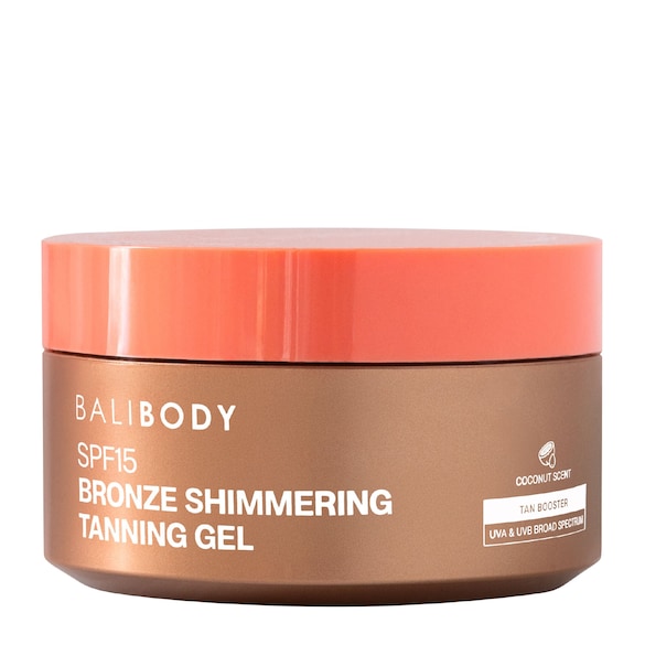 Shimmering Tanning Gel SPF 15 - Gel abbronzante illuminante SPF 15, BALI BODY