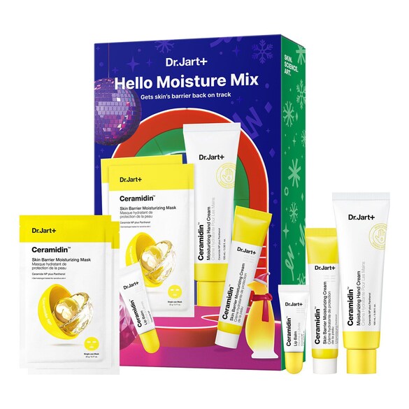 Hello Moisture Mix - Set per idratare mani, labbra e viso, DR.JART+