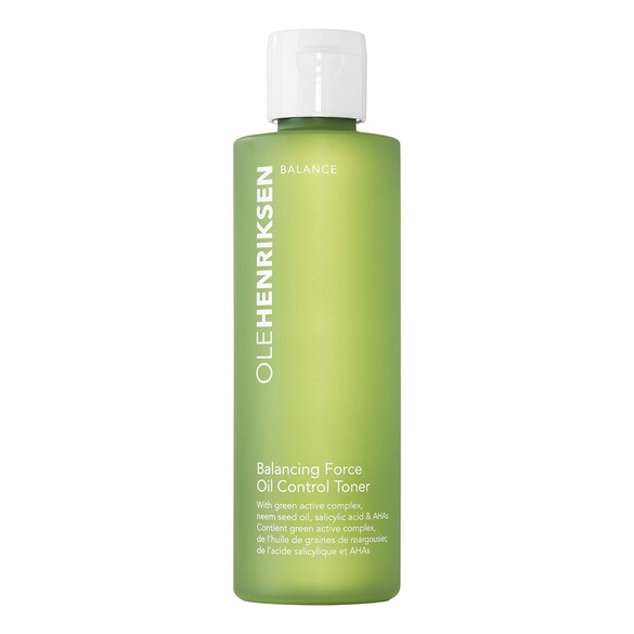 Balancing Force Oil Control Toner - Tonico viso opacizzante con Acido Glicolico, OLEHENRIKSEN