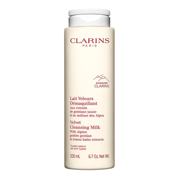 Latte Detergente Delicato - Con estratti di genziana maggiore e melissa alpina, CLARINS