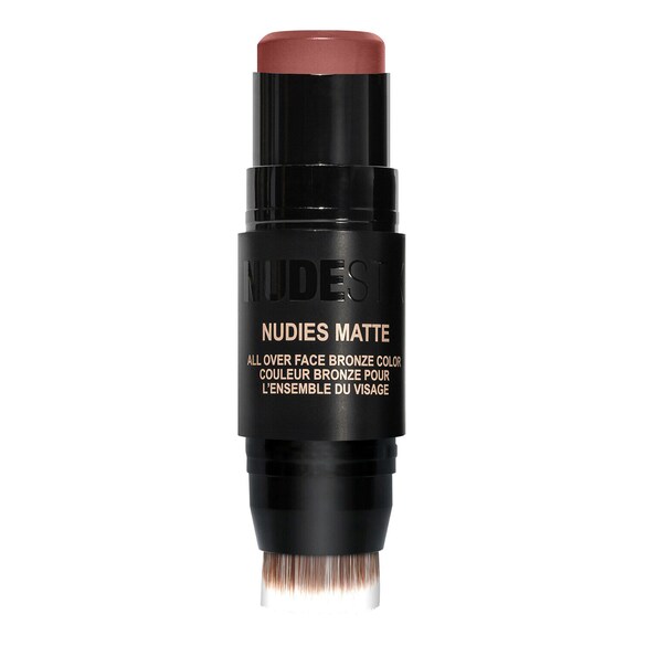 Nudies Matte Bronzer - Stick per contouring a doppia punta, NUDESTIX