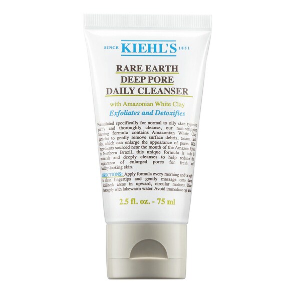 Rare Earth Deep Pore Daily Cleanser - Detergente Viso, KIEHL'S SINCE 1851