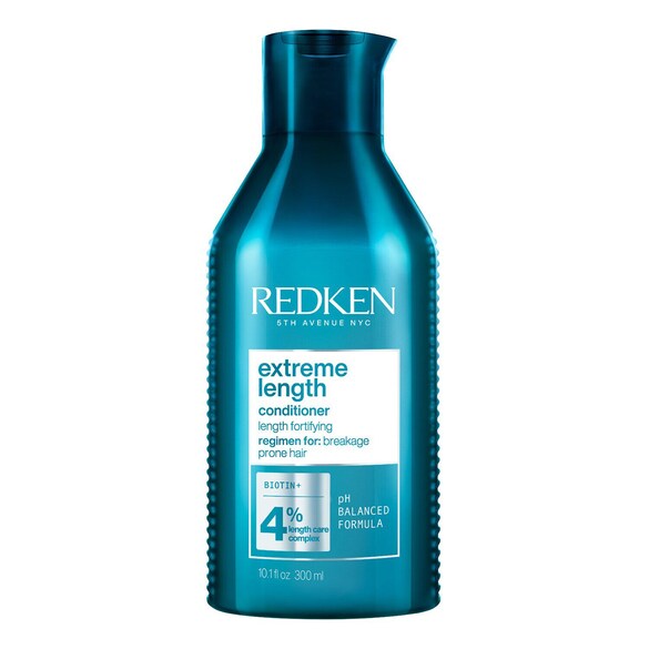 Extreme Length - Balsamo per capelli danneggiati, fragili e lunghi, REDKEN