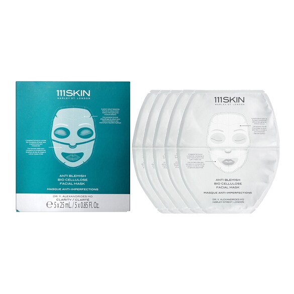 Maschera Viso Anti-imperfezioni Bio Cellulose, 111SKIN