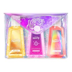 Kit Glitter - Gel detergente mani, MERCI HANDY