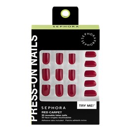 Kit unghie finte riutilizzabili, patch adesivi - Effetto gel professionale
