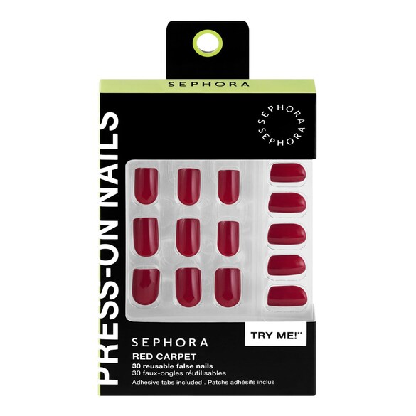 Kit unghie finte riutilizzabili, patch adesivi - Effetto gel professionale, SEPHORA COLLECTION