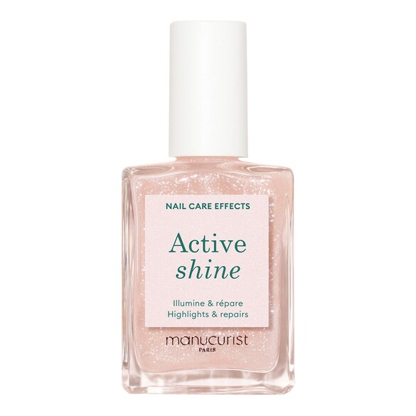 Active Shine - Smalto trattante colorato per unghie, MANUCURIST