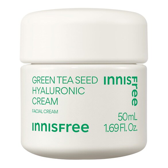 Crema idratante con acido ialuronico e tè verde - Crema idratante, INNISFREE
