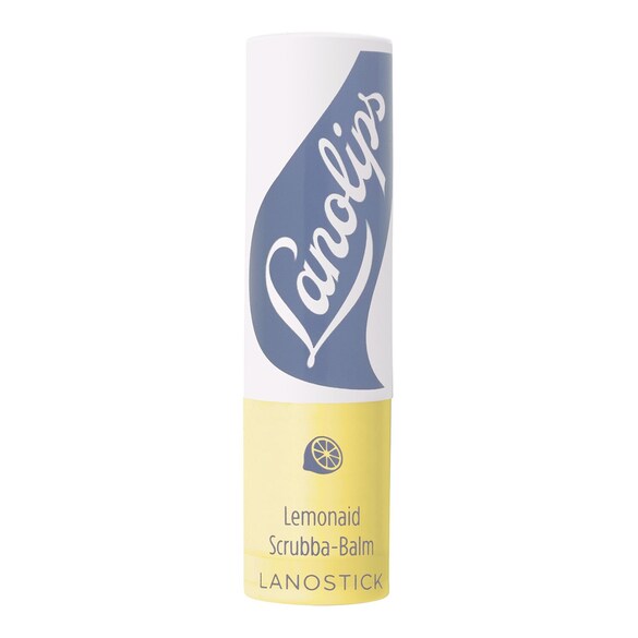 Lanostick -Balsamo Labbra esfoliante allo zucchero Formato Viaggio, LANOLIPS