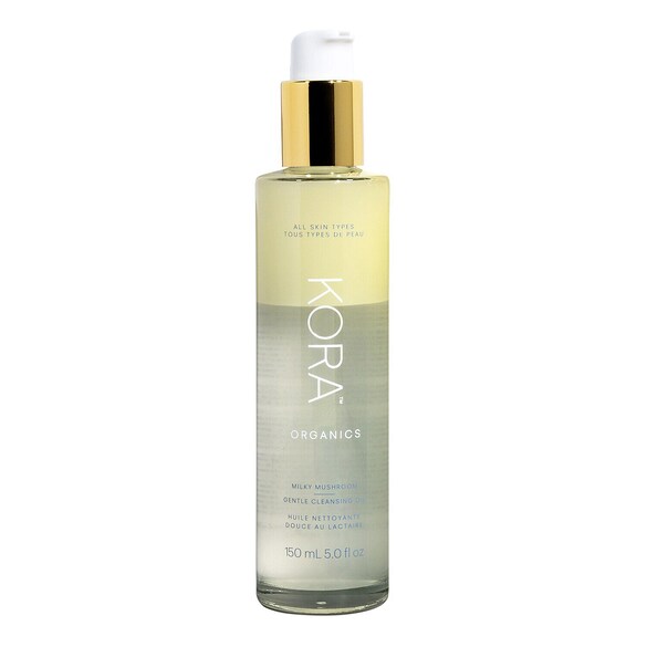 Milky Mushroom Gentle Cleansing Oil - Latte detergente e nutriente bifasico	, KORA ORGANICS