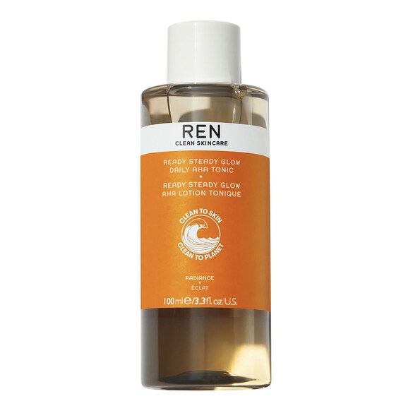 Lotion Tonique AHA Ready Steady Glow - Tonico Viso - Formato Viaggio, REN CLEAN SKINCARE