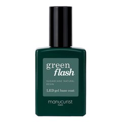 Smalto Green Flash - Smalto semipermanente Base coat, MANUCURIST