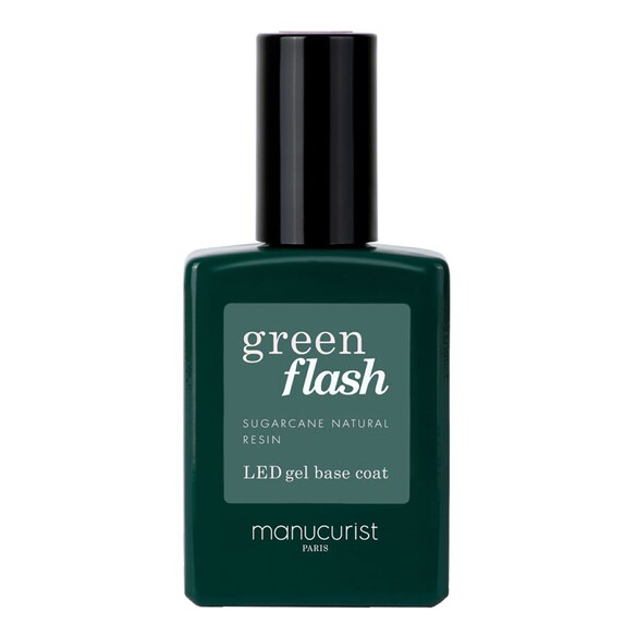 Smalto Green Flash - Smalto semipermanente Base coat, MANUCURIST
