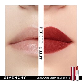 Le Rouge - Rossetto Con Finish Mat, Brillante, Perlato