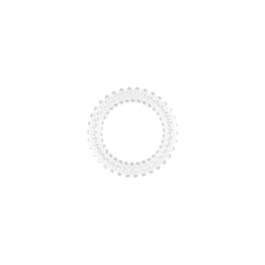 Slim Premium - Crystal clear, elastici per capelli