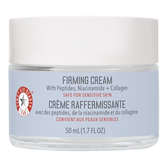 Firming Cream  -Crema rassodante con peptidi + niacinamidi + collagene, FIRST AID BEAUTY
