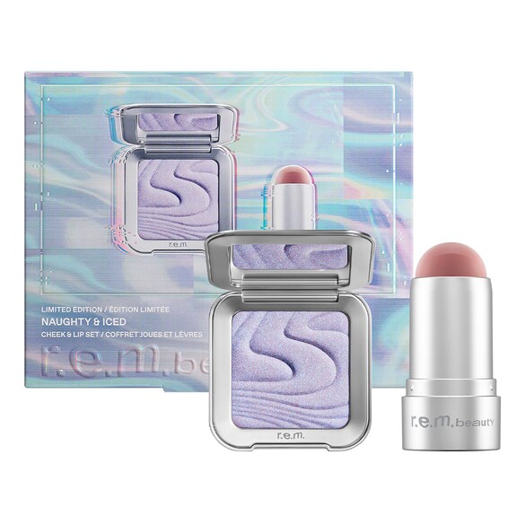 Naughty & Iced - Cofanetto zigomi e labbra, REM BEAUTY