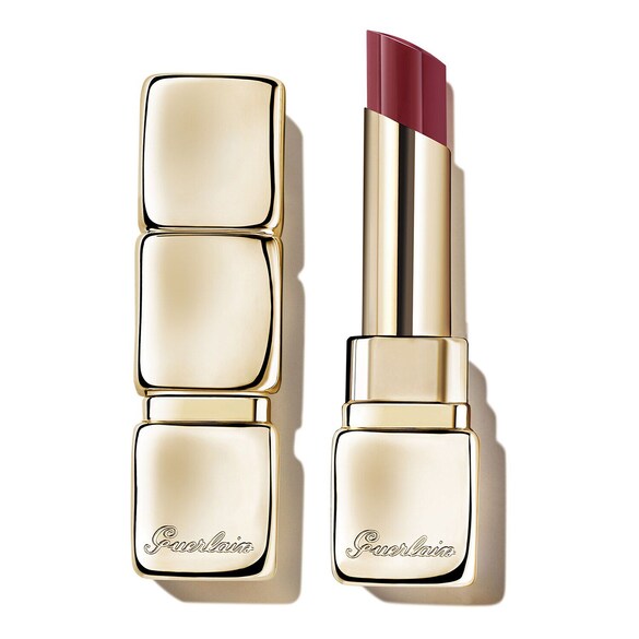 KissKiss Shine Bloom - Rossetto con 95% di ingredienti di origine naturale, GUERLAIN