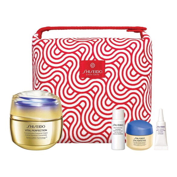 Vital perfection Pouch Set - cofanetto skincare, SHISEIDO
