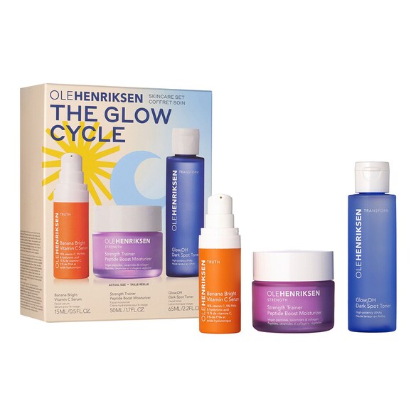 The Glow Cycle Set - Set per routine anti-età, OLEHENRIKSEN
