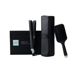 ghd platinum+ Gift Set - piastra per capelli professionale + paddle brush