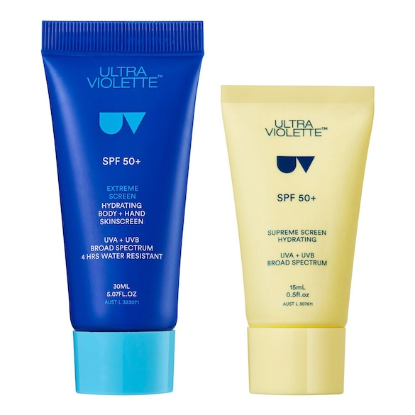 Duo di creme solari corpo e viso - Set di creme solari, ULTRA VIOLETTE