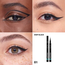 12H Intense Ink Felt Liner Fine Line - Eyeliner in feltro preciso e intenso