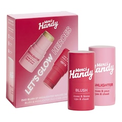 Kit Let's Glow Heroes - Highlighter + Blush, MERCI HANDY