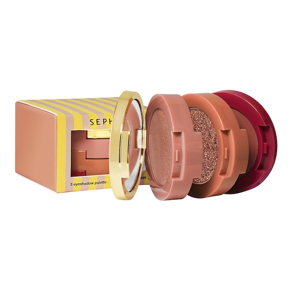 Glitter Under The Sun - Trio di ombretti, SEPHORA COLLECTION