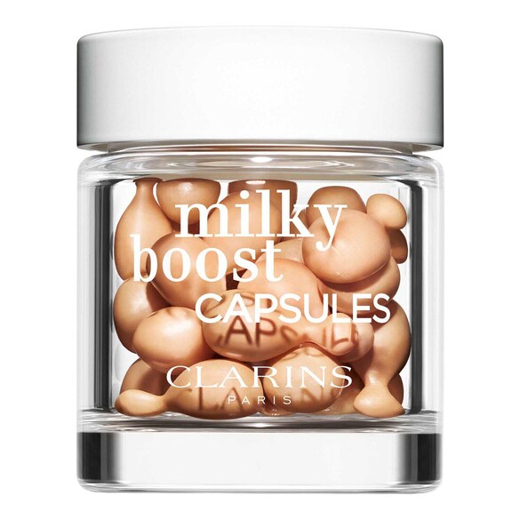 Milky Boost Caps - Fondotinta in capsule monodose, CLARINS
