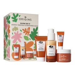GLOW GET IT - GINZING ESSENTIALS TO RETEXTURIZE & GLOW, ORIGINS