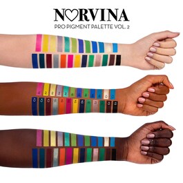 Norvina Pro Pigment Palette Vol.2 - Palette di ombretti