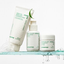 Schiuma detergente viso al tè verde e agli amminoacidi - Detergente viso
