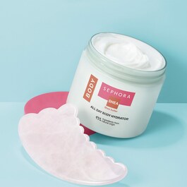 Gua sha corpo in quarzo rosa - Strumento di massaggio