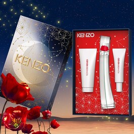 Set Regalo FLOWER BY KENZO - Eau de Parfum, Latte Corpo e Crema Mani