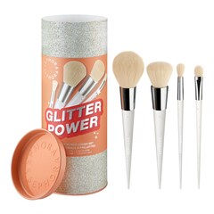 Glitter Power Brush Set - Kit di 4 pennelli per viso e occhi, SEPHORA COLLECTION