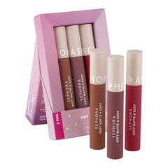 Moving Lights- Kit di tre rossetti mat morbidi Matte & Easy, SEPHORA COLLECTION