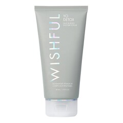 Yo Detox Face & Body Enzyme Scrub - Esfoliante viso e corpo in formato viaggio, WISHFUL