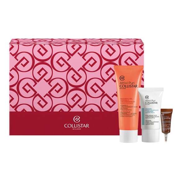 COFANETTO MASCHERA-GEL VITAMINA C - kit per la cura del viso, COLLISTAR