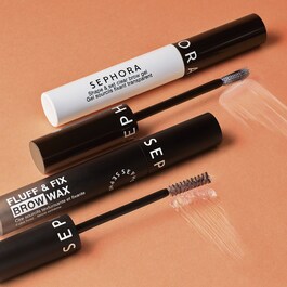 FLUFF & FIX BROW WAX - Cera per sopracciglia modellante e fissante
