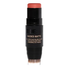 Nudies Matte Blush - Stick per blush a doppia punta, NUDESTIX