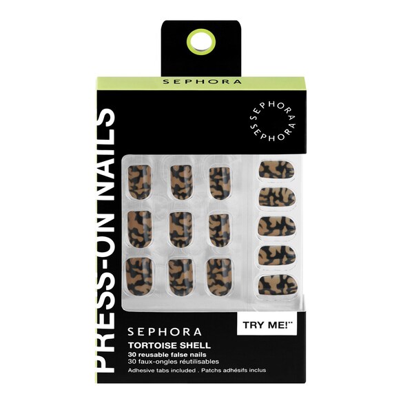 Kit unghie finte riutilizzabili, patch adesivi - Effetto gel professionale, SEPHORA COLLECTION