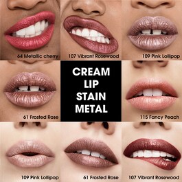 Cream Lip Stain Metal - Rossetto mat finish metallizzato