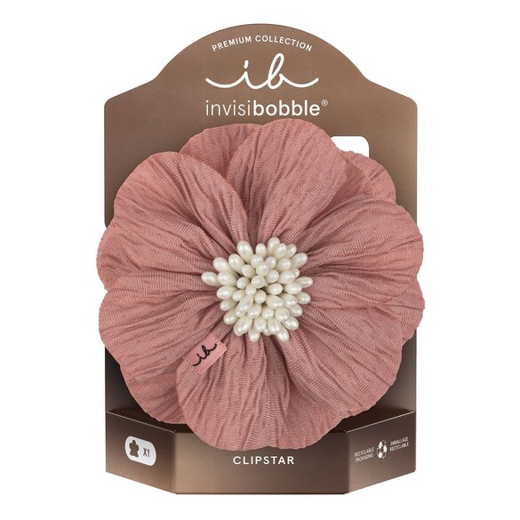 CLIPSTAR PREMIUM Bloom - Molletta Per Capelli, INVISIBOBBLE
