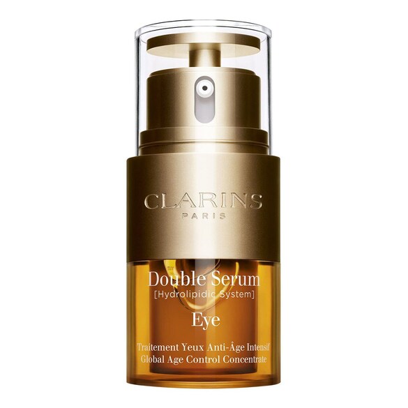 DOUBLE SERUM Eye - Traitement Yeux Anti-Âge - Contorno occhi antirughe, CLARINS