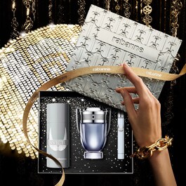 Rabanne Cofanetto Invictus - Eau de Toilette, Deodorant Spray e Travel Spray