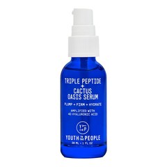 Triple Peptide + Cactus Oasis Serum - Siero viso e collo idratante, YOUTH TO THE PEOPLE