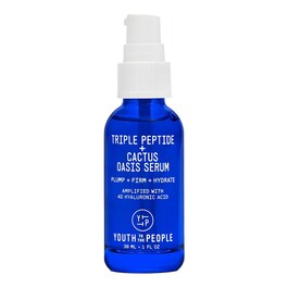 Triple Peptide + Cactus Oasis Serum - Siero viso e collo idratante